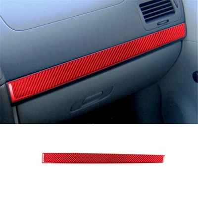Red Carbon Fiber Passenger Side Dashboard Cover Trim For Chevrolet Cobalt - Image 1 of 4