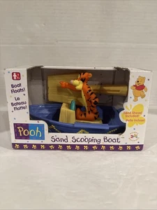 Disney Pooh Sand Scooping Boat NEW IN BOX w/Tigger - Picture 1 of 6