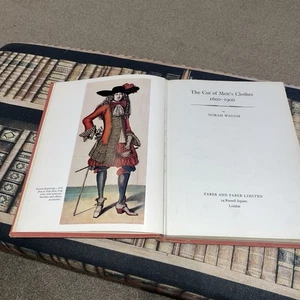THE CUT OF MEN’S CLOTHES 1600 – 1900 by NORA WAUGH. FIRST EDITION - Picture 1 of 13
