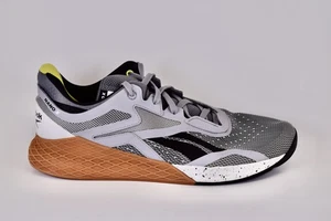 Reebok Men Nano X EF7291 Gray Running Shoes Sneakers Size 14 - Picture 1 of 12