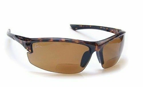 OPENBOX Coyote Eyewear Polarized Reader Sunglasses Tortoise Copper 2.00