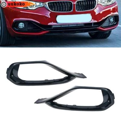 Front Fog Lamp Trim Bezel Grille Frame For BMW 428i 430i 435i 440i M4 2014-2018 Foto 1 de 4