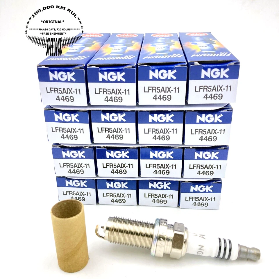 Set of 16Pcs NGK Iridium IX Spark Plugs For Chrysler Dodge Jeep Ram 5.7 6.4 V8 - Imagem 1 de 4