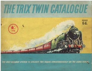 TRIX TWIN RAILWAY TTR OO GAUGE MODELO FERROCARRIL ORIG. Catálogo gama de productos 1957 - Imagen 1 de 1