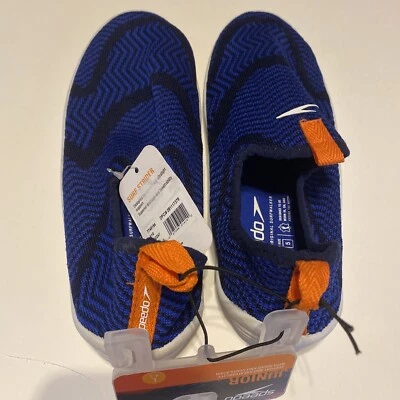 Speedo Surf Strider Ultraligeros Zapatos Acuáticos Junior Niños Talla Lg4-5 Azul Nadar ¡NUEVOS! Foto 1 de 4