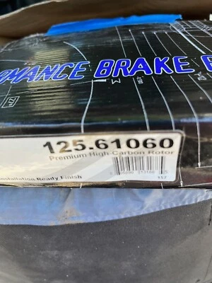 Rotor de freno de disco de aleación de alto carbono Centric 125.61062 Lincoln Ls Ford Jaguar Foto 1 de 2