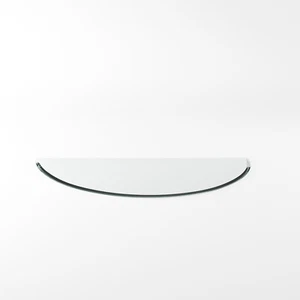 Glutplatte G28 Rundbogen T: 500 mm x B: 1000 mm x H: 6 mm Esg 18mm Facette Ofen - Bild 1 von 4