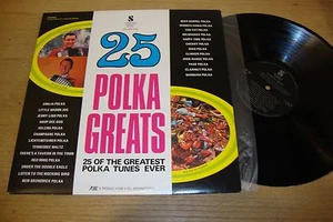 Various Artist - 25 Polka Greats - LP Record VG+ EX - Foto 1 di 1