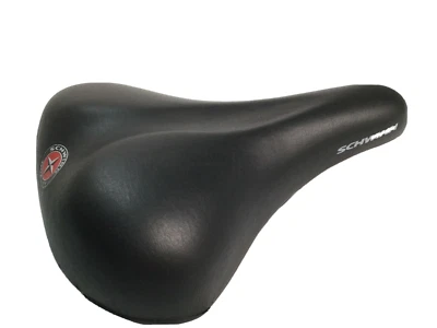 Sillín de asiento de bicicleta acolchado negro Schwinn Cionlli logotipo cómodo nuevo VA23170 (CN) Foto 1 de 4