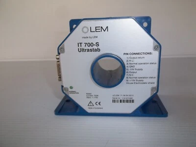 LEM Ultrastab IT 700-S High Accuracy Current Transducer- Outstanding Condition! - Image 1 of 4