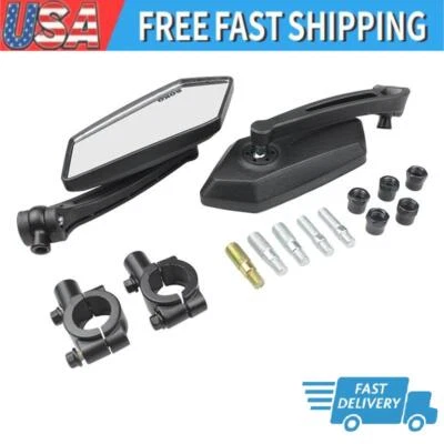 Fit 2010 2011 2018 2019 Honda Fury VTX1300 VTX1800 Motorcycle Rear Mirror 8/10mm - Изображение 1 из 4