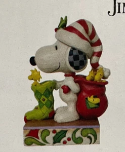 Jim Shore Erdnüsse Geschenke der Freundschaft Snoopy & Woodstock Figur 6008957 NEU - Bild 1 von 4