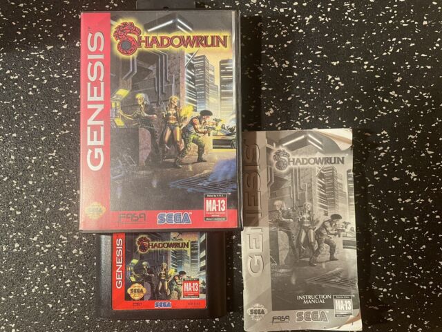 Shadowrun (Sega Genesis, 1994) for sale online