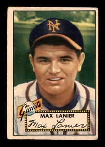 1952 Topps #101 Max Lanier   VG X2629606