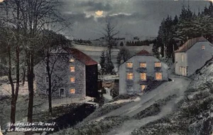 Belgique - HOUFFALIZE (Prov. Lux.) Houffalize la nuit - Le Moulin Lemaire - Picture 1 of 2