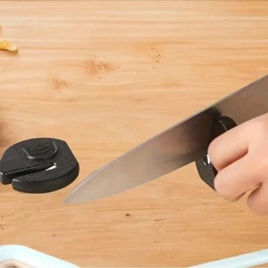Compact Ceramic Blade Knife Sharpener with Anti-Slip Design - Picture 1 of 8