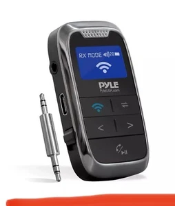 Pyle 3.5mm Jack Bluetooth 5.1 Wireless BT Trasmettitore Ricevitore Adattatore Audio - Foto 1 di 17