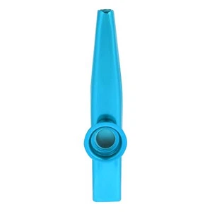 Metal Kazoo Flute Mouth Music Instrument Accessory (Blue)_CA - Foto 1 di 12