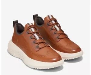 Men's Wingtip Sneaker Cole Haan Zerogrand WFA - British Tan - 11.5 M - Picture 1 of 6