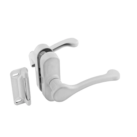 National Hardware N262-196 V1320 Lever Latches, White, 1-3/4" Cover