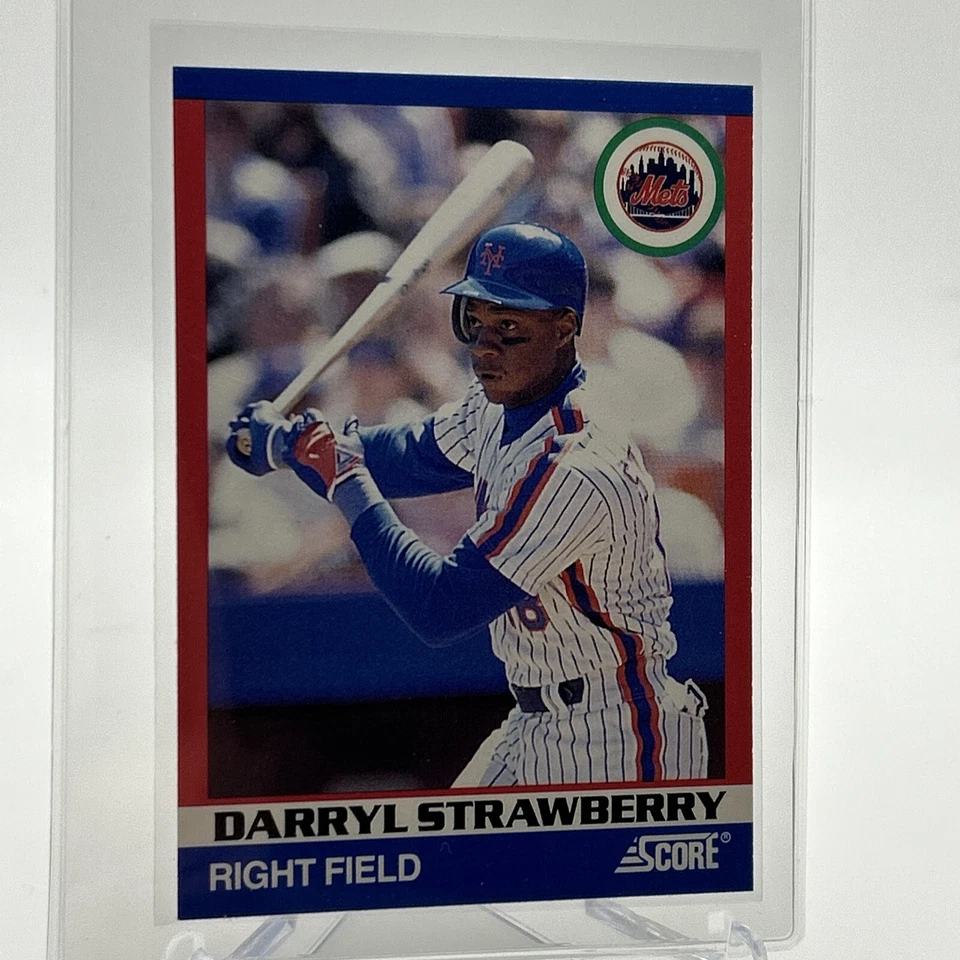 1991 Score 100 Superstars Darryl Strawberry Baseball Card #62 Mint FREE SHIPPING - Image 1 of 3