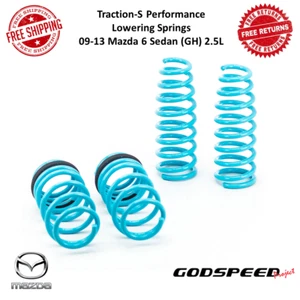 Godspeed Traction-S Performance Lowering Springs Fits 09-13 Mazda6 Sedan 2.5L GH - Picture 1 of 6