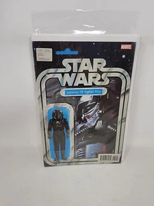 STAR WARS v3 #43 2018 Marvel 7.5 John Tyler Christopher Action Figure Variant - Picture 1 of 1