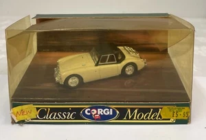 Corgi 1/43 Scale Model Car 96180 - MGA Soft Top - Ivory - Picture 1 of 1