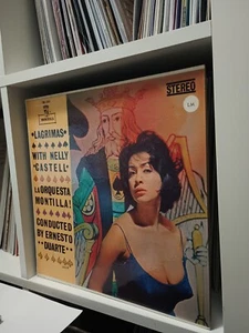 NELLY CASTELL ** Lagrimas ** ORQUESTA MONTILLA CONDUCTED BY ERNEST DUARTE USA LP - Picture 1 of 2
