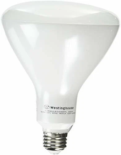 Westinghouse 15W (90W Equi) PAR38 Flood Dim Bright White,Med-Base LED Bulb,Clear - Image 1 of 1