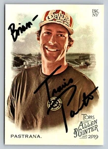 Travis Pastrana Hand Signed Allen & Ginter Trading Card - Motocross Racer - Picture 1 of 2