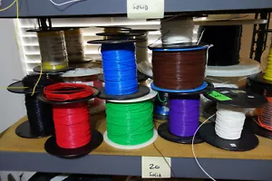 300 piedi - 20 Awg filo di teflon nucleo solido 6 colori diversi x 50 piedi - Foto 1 di 1