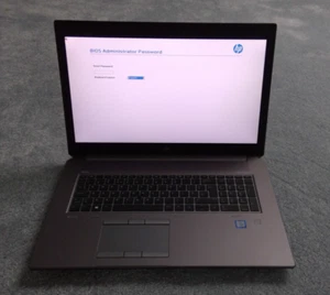 HP Zbook 17 G6 17.3" inch Core i9-9880H 32GB RAM RTX 3000 - No HDD Bios PWD -5 - Picture 1 of 24