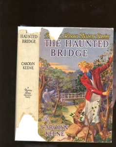 Nancy Drew: #15 -The Haunted Bridge (1938B-3) HB/DJ 1st/3rd - Picture 1 of 6
