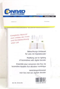 Conrad 23-01-072 Beleuchtungs-Umbauset für Loks mit Digital-Decoder OVP (Z144-1F - Bild 1 von 1