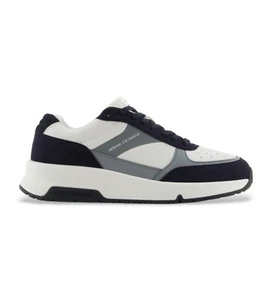 Scarpa ARMANI EXCHANGE Uomo Mod. XUX225 Col. BIANCO / BLU Sconto -20% - Imagen 1 de 6