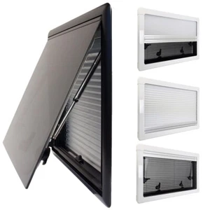 ADVENTURER CAMPER VAN WINDOW + SIKAFLEX BLIND FLY SCREEN VAN  MOTORHOME CARAVAN - Picture 1 of 14