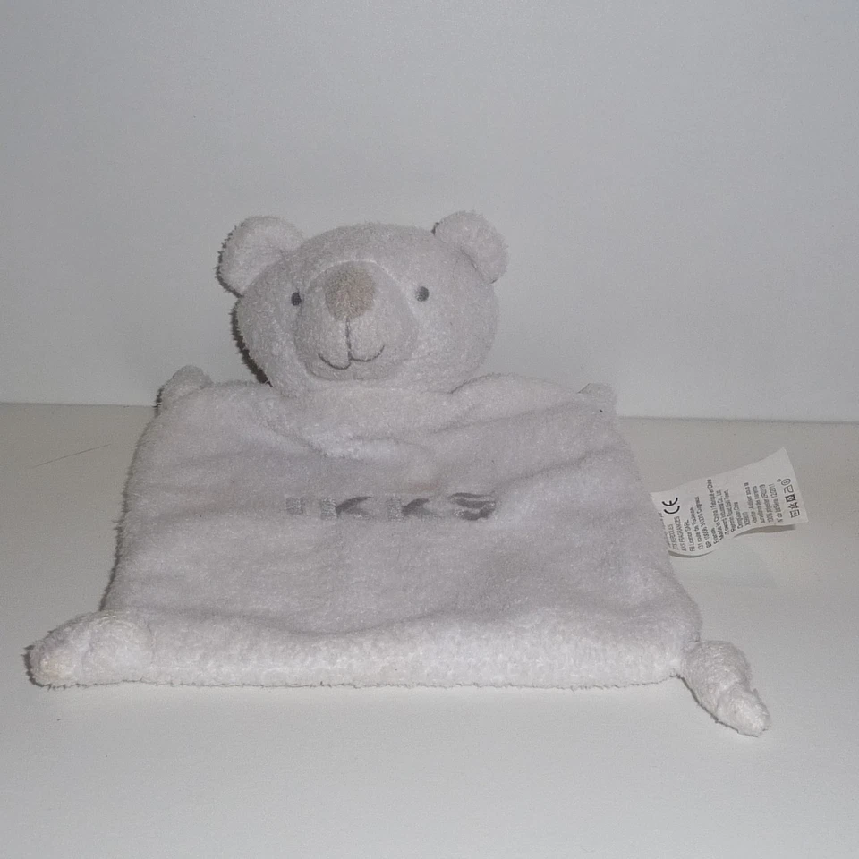 Doudou Ours Ikks - Blanc - Photo 1/1