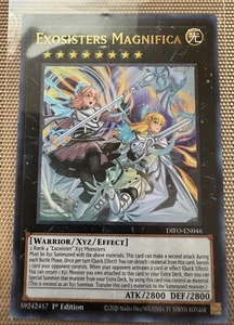Yu-Gi-Oh! Exosisters Magnifica DIFO-EN046 - Dimension Force- DIFO-EN046 - Picture 1 of 1
