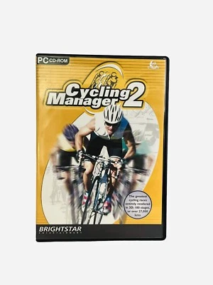 Cycling Manager 2 PC CD-ROM Game 2002 Sports Sim Windows XP 98 2000 Computer Vtg - Image 1 of 4