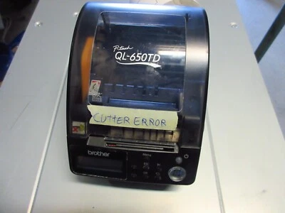 Brother QL-650TD 2.3" 59mm USB Label Printer  300 dpi / 720 dots CUTTER ERROR - Bild 1 von 4
