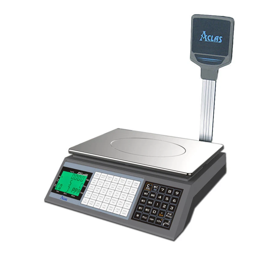 Retail Shop Scale PS1XDP 15kg Trade Approved. Ideal for Butchers & Halal Meat