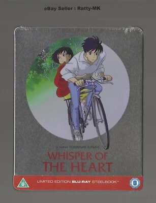 STUDIO GHIBLI : WHISPER OF THE HEART - UK EXCLUSIVE BLU RAY STEELBOOK - NEW - Image 1 of 4