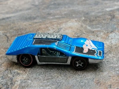Asiento deslizable Hot Wheels Redline azul "Side Kick" 1970 Malasia Mattel Foto 1 de 4
