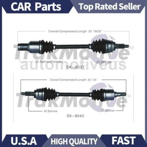 TrakMotive 2X Front Left Right CV Axle Shaft Joint For Suzuki Swift 1.3L 1994-93 - Picture 1 of 3