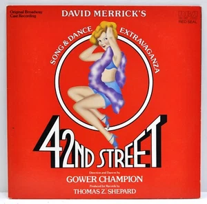42nd STREET - Original Broadway Cast Recording Vinyl LP RCA CBL1-3891 - Picture 1 of 5