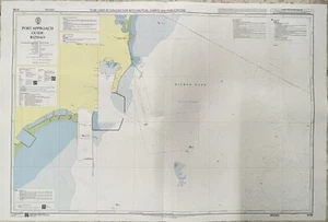 Admiralty 8168 PORT APPROACH GUIDE RIZHAO Nautical Genius Marine Paper Map Chart - Picture 1 of 11