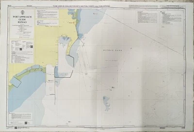 Admiralty 8168 PORT APPROACH GUIDE RIZHAO Nautical Genius Marine Paper Map Chart - Image 1 of 4
