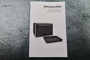 KitchenAid KCO255  KCO255L Countertop Oven Owner's Guide Operating Manual - Picture 1 of 3