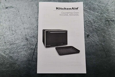 KitchenAid KCO255 KCO255L Encimera Horno Guía del Propietario Manual de Operación Foto 1 de 3